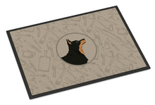 Load image into Gallery viewer, Lancashire Terrier In the Kitchen Doormat - 24x36 Decorative Floor Mat – Indoor/Outdoor Rug with Artistic Flair CK2197JMAT