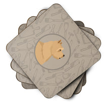 Load image into Gallery viewer, Norwich Terrier In the Kitchen Foam Coaster  CK2198FC