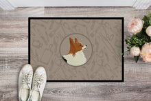Load image into Gallery viewer, Papillon In the Kitchen Doormat - 18x27 Decorative Floor Mat – Indoor/Outdoor Rug with Artistic Flair CK2200MAT