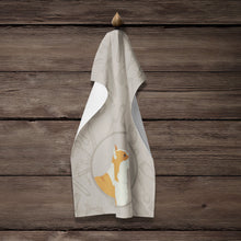 Load image into Gallery viewer, Pembroke Corgi In the Kitchen Kitchen Towel – Artistic Dish Towel for Everyday Use CK2201KTWL