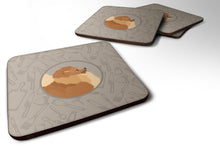 Load image into Gallery viewer, Pomeranian In the Kitchen Foam Coaster  CK2202FC