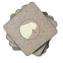 Load image into Gallery viewer, Poodle In the Kitchen Foam Coaster  CK2203FC