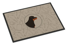 Load image into Gallery viewer, Rottweiler In the Kitchen Doormat - 24x36 Decorative Floor Mat – Indoor/Outdoor Rug with Artistic Flair CK2205JMAT
