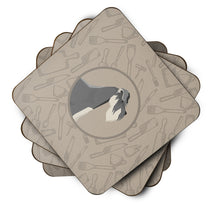 Load image into Gallery viewer, Schnauzer In the Kitchen Foam Coaster  CK2206FC