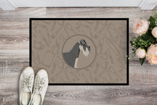 Load image into Gallery viewer, Schnauzer In the Kitchen Doormat - 18x27 Decorative Floor Mat – Indoor/Outdoor Rug with Artistic Flair CK2206MAT