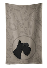 Load image into Gallery viewer, Scottish Terrier In the Kitchen Kitchen Towel – Artistic Dish Towel for Everyday Use CK2207KTWL