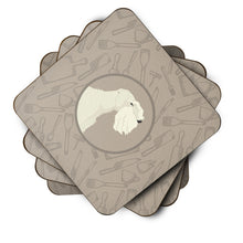 Load image into Gallery viewer, Sealyham Terrier In the Kitchen Foam Coaster  CK2208FC