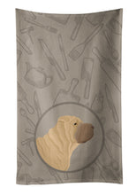 Load image into Gallery viewer, Shar Pei In the Kitchen Kitchen Towel – Artistic Dish Towel for Everyday Use CK2209KTWL