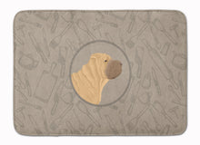 Load image into Gallery viewer, Shar Pei In the Kitchen Machine Washable Memory Foam Mat CK2209RUG