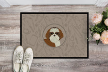 Load image into Gallery viewer, Shih Tzu In the Kitchen Doormat - 18x27 Decorative Floor Mat – Indoor/Outdoor Rug with Artistic Flair CK2210MAT