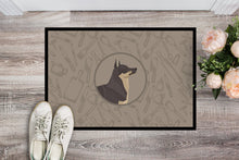 Load image into Gallery viewer, Swedish Vallhund In the Kitchen Doormat - 24x36 Decorative Floor Mat – Indoor/Outdoor Rug with Artistic Flair CK2213JMAT