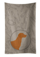 Load image into Gallery viewer, Vizsla In the Kitchen Kitchen Towel – Artistic Dish Towel for Everyday Use CK2215KTWL