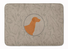 Load image into Gallery viewer, Vizsla In the Kitchen Machine Washable Memory Foam Mat CK2215RUG