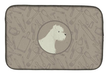 Load image into Gallery viewer, Westie In the Kitchen Dish Drying Mat – Absorbent, Artistic Kitchen Essentials CK2216DDM