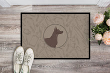 Load image into Gallery viewer, Mexican Hairless Dog Xolo In the Kitchen Doormat - 18x27 Decorative Floor Mat – Indoor/Outdoor Rug with Artistic Flair CK2217MAT