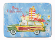 Load image into Gallery viewer, Merry Christmas Bichon Frisé Machine Washable Memory Foam Mat CK2395RUG