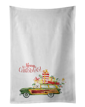 Load image into Gallery viewer, Merry Christmas Bichon Fris� White Kitchen Towel Set of 2