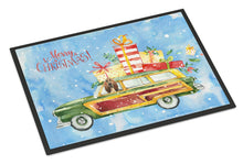 Load image into Gallery viewer, Merry Christmas Bloodhound Doormat - 24x36 Decorative Floor Mat – Indoor/Outdoor Rug with Artistic Flair CK2396JMAT