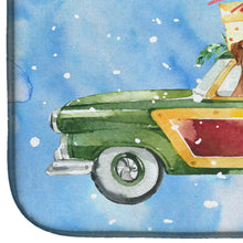 Load image into Gallery viewer, Merry Christmas Boxer Dish Drying Mat – Absorbent, Artistic Kitchen Essentials CK2399DDM
