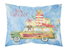 Load image into Gallery viewer, Merry Christmas Boxer  Standard Pillowcase – Artistic Decorative Front, White Back CK2399PILLOWCASE
