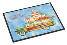 Load image into Gallery viewer, Merry Christmas Cairn Terrier Doormat - 18x27 Decorative Floor Mat – Indoor/Outdoor Rug with Artistic Flair CK2400MAT