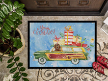 Load image into Gallery viewer, Merry Christmas Labradoodle Doormat - 24x36 Decorative Floor Mat – Indoor/Outdoor Rug with Artistic Flair CK2411JMAT