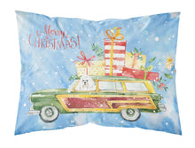Load image into Gallery viewer, Merry Christmas Maltese  Standard Pillowcase – Artistic Decorative Front, White Back CK2414PILLOWCASE