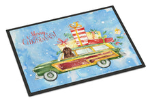 Load image into Gallery viewer, Merry Christmas Newfoundland Doormat - 18x27 Decorative Floor Mat – Indoor/Outdoor Rug with Artistic Flair CK2416MAT