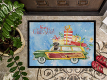 Load image into Gallery viewer, Merry Christmas Rottweiler Doormat - 24x36 Decorative Floor Mat – Indoor/Outdoor Rug with Artistic Flair CK2417JMAT