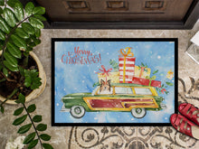Load image into Gallery viewer, Merry Christmas Sheltie Doormat - 18x27 Decorative Floor Mat – Indoor/Outdoor Rug with Artistic Flair CK2421MAT