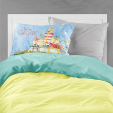 Load image into Gallery viewer, Merry Christmas Australian Shepherd  Standard Pillowcase – Artistic Decorative Front, White Back CK2434PILLOWCASE