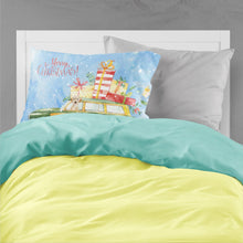 Load image into Gallery viewer, Merry Christmas Yellow Labrador Retriever  Standard Pillowcase – Artistic Decorative Front, White Back CK2439PILLOWCASE