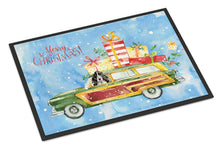 Load image into Gallery viewer, Merry Christmas Black Parti Cocker Spaniel Doormat - 18x27 Decorative Floor Mat – Indoor/Outdoor Rug with Artistic Flair CK2450MAT