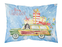 Load image into Gallery viewer, Merry Christmas Black Parti Cocker Spaniel  Standard Pillowcase – Artistic Decorative Front, White Back CK2450PILLOWCASE