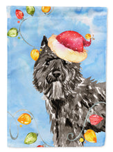 Load image into Gallery viewer, Christmas Lights Bouvier des Flandres Garden Flag - Outdoor Decorative Yard Flag CK2470GF
