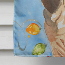 Load image into Gallery viewer, Christmas Lights Bloodhound Flag Canvas House Size CK2471CHF