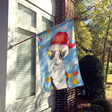 Load image into Gallery viewer, Christmas Lights Boston Terrier Flag Canvas House Size CK2473CHF