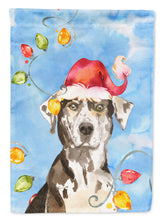 Load image into Gallery viewer, Christmas Lights Catahoula Leopard Dog Garden Flag - Outdoor Decorative Yard Flag CK2475GF