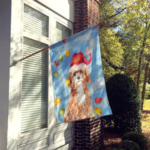 Load image into Gallery viewer, Christmas Lights Cavapoo Flag Canvas House Size CK2476CHF