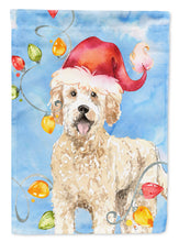 Load image into Gallery viewer, Christmas Lights Goldendoodle Garden Flag - Outdoor Decorative Yard Flag CK2478GF