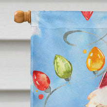 Load image into Gallery viewer, Christmas Lights Golden Retriever Flag Canvas House Size CK2479CHF