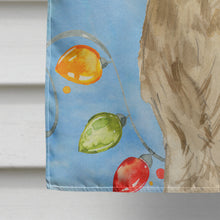 Load image into Gallery viewer, Christmas Lights Golden Retriever Flag Canvas House Size CK2479CHF
