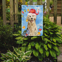Load image into Gallery viewer, Christmas Lights Golden Retriever Garden Flag - Outdoor Decorative Yard Flag CK2479GF