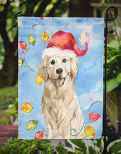 Load image into Gallery viewer, Christmas Lights Golden Retriever Garden Flag - Outdoor Decorative Yard Flag CK2479GF