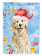 Load image into Gallery viewer, Christmas Lights Golden Retriever Garden Flag - Outdoor Decorative Yard Flag CK2479GF