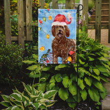 Load image into Gallery viewer, Christmas Lights Labradoodle Garden Flag - Outdoor Decorative Yard Flag CK2482GF