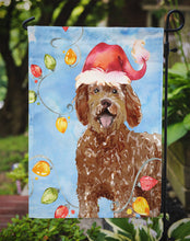 Load image into Gallery viewer, Christmas Lights Labradoodle Garden Flag - Outdoor Decorative Yard Flag CK2482GF