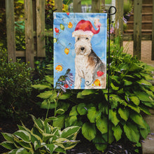 Load image into Gallery viewer, Christmas Lights Lakeland Terrier Garden Flag - Outdoor Decorative Yard Flag CK2483GF