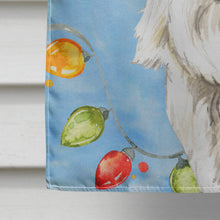Load image into Gallery viewer, Christmas Lights Maltese Flag Canvas House Size CK2486CHF