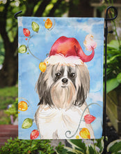 Load image into Gallery viewer, Christmas Lights Shih Tzu Garden Flag - Outdoor Decorative Yard Flag CK2493GF